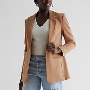 Columnist Shine Open Front Blazer